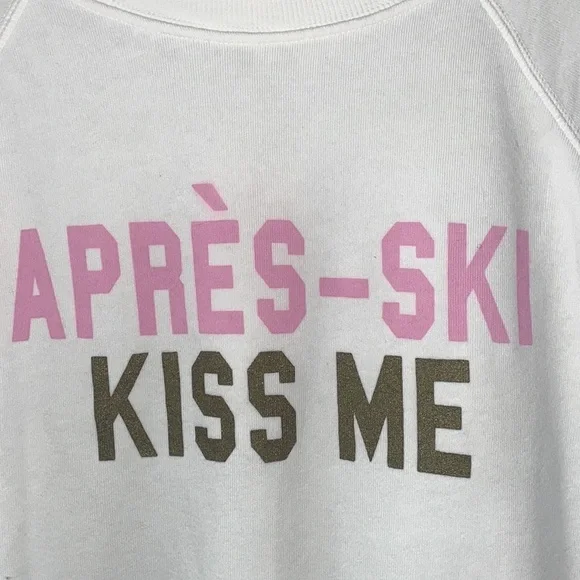 Wildfox 🦊💋 apres ski kiss me sweatshirt - Picture 4 of 8